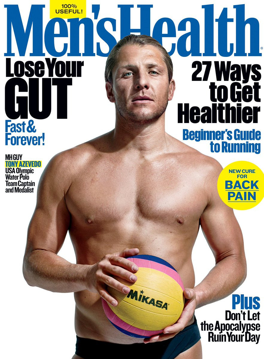 PRESS: Katin Explorer Tony Azevedo on Men's Health Magazine Cover